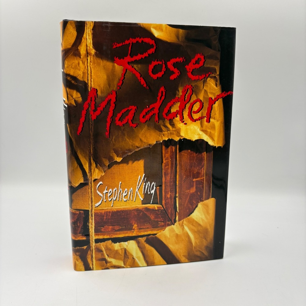 Stephen King Rose Madder Hardcover Book First Edition 1995 Viking Good